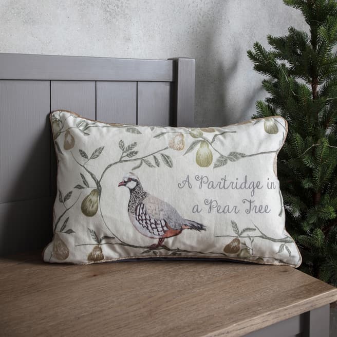Gallery Living A Partridge in a Pear Tree Cushion 300x500mm