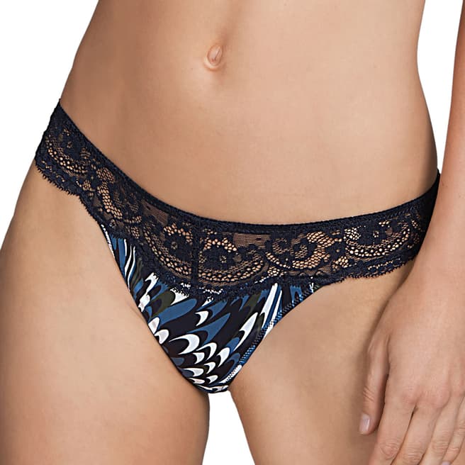 Andres Sarda Blue Gstaad Short Thong