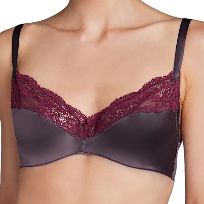 Andres Sarda Red Gstaad Underwired Bra Cup D-E