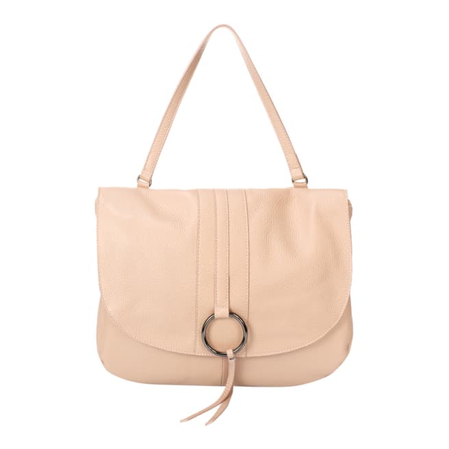 Giorgio Costa Pink Leather Top Handle Bag