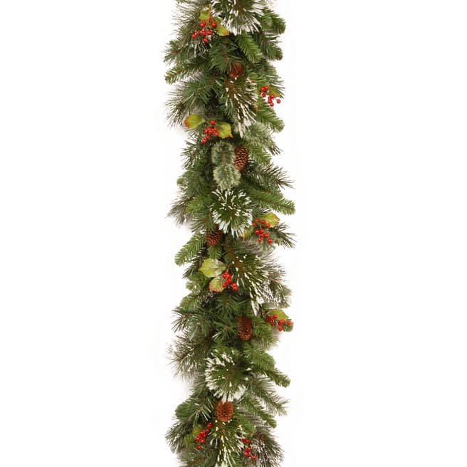 The National Tree Company Wintry Pine 9ft Garland