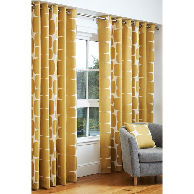 Scion Honey Lohko Curtains 167x182cm
