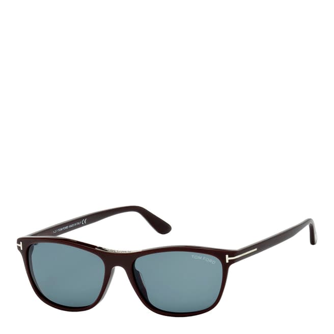 Tom Ford Men's Brown/Blue Tom Ford Sunglasses 56mm
