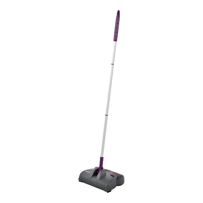 Beldray Black/Purple Cordless Rechargeable Floor Sweeper