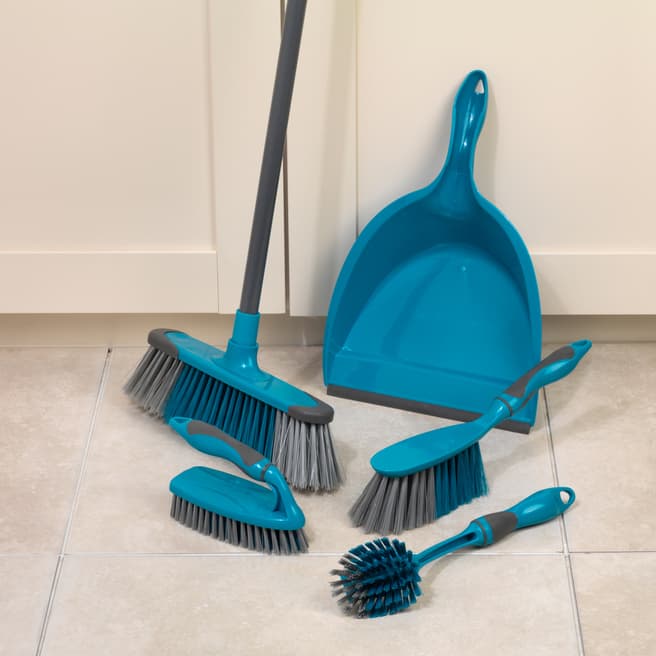 Beldray 5 Piece Turquoise Cleaning Set
