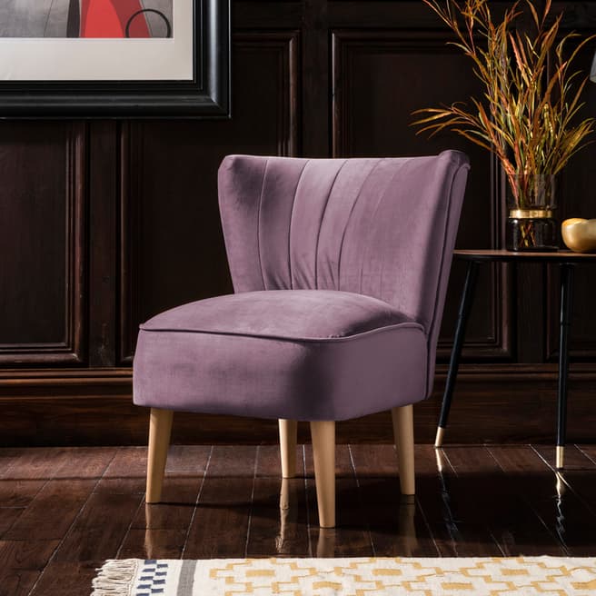 The Great Chair Company Malmesbury Accent Chair Plush Lilac