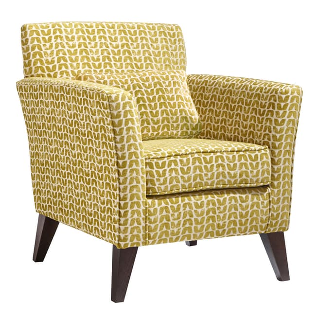 The Great Chair Company Compton Accent Chair Isla Ochre