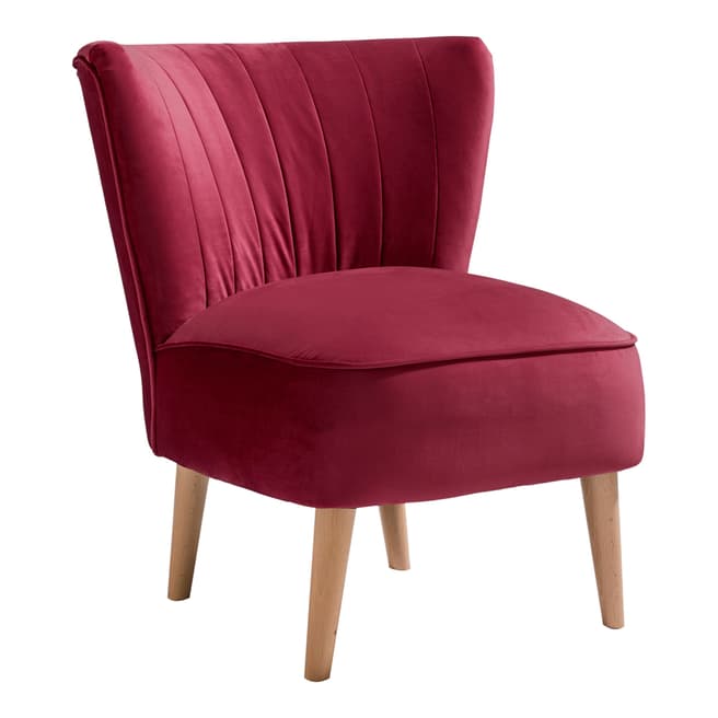 The Great Chair Company Malmesbury Accent Chair Plush Claret