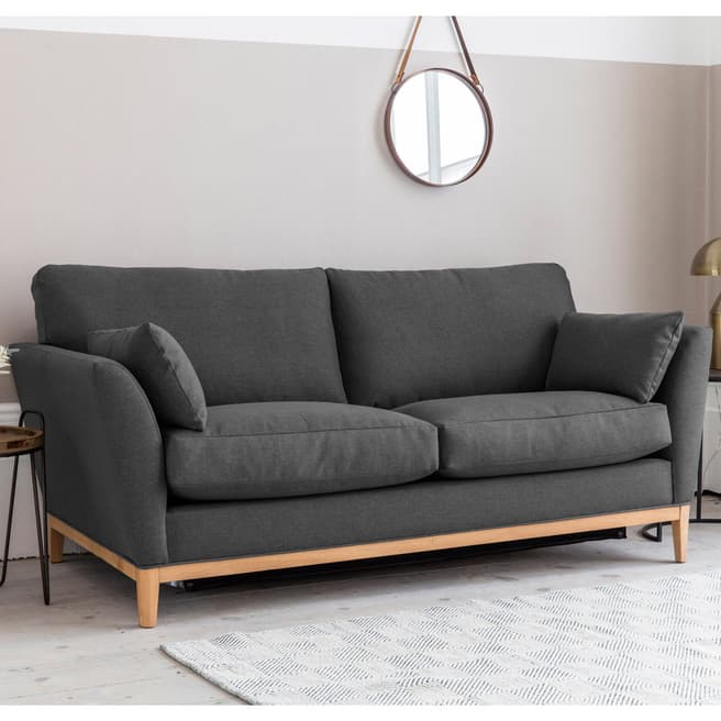 Gallery Living Norwood Sofa 140cm, Shearwater,Charcoal