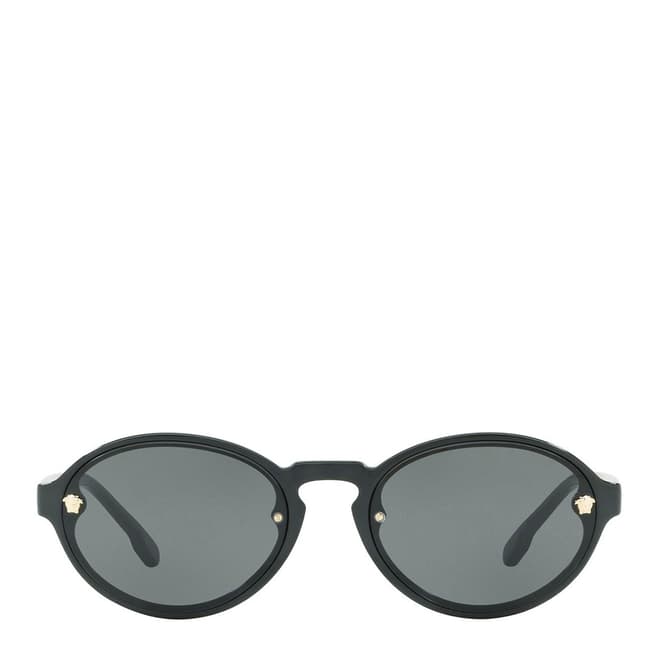 Versace Women's Black/Grey Versace Sunglasses 54mm