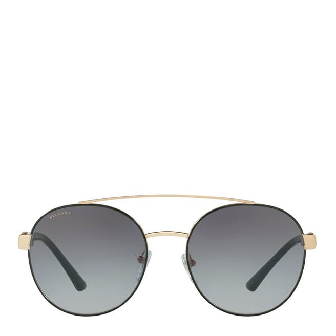 Bvlgari Women's Black/Gold Bvlgari Sunglasses 55mm