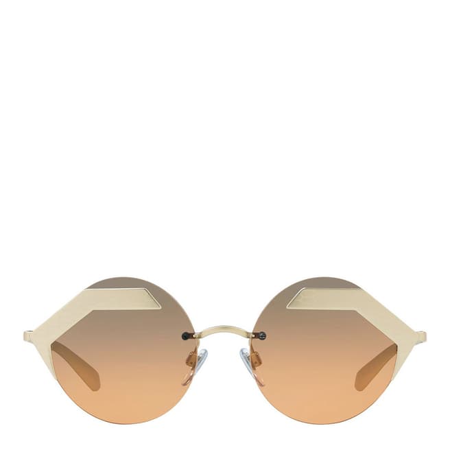 Bvlgari Women's Pale Gold Bvlgari Sunglasses 51mm