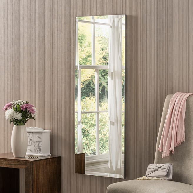 Yearn Bevelled Classic Rectangle Mirror 122x46cm