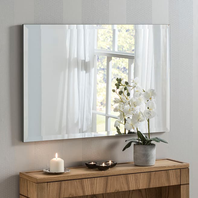 Yearn Bevelled Classic Rectangle Mirror 86x58cm
