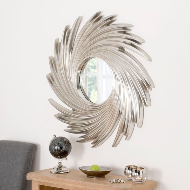 Yearn Silver Mirror 99cm