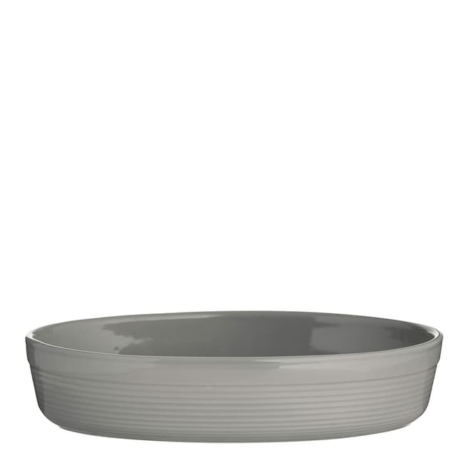 Mason Cash Grey William Mason Oval Dish, 28cm