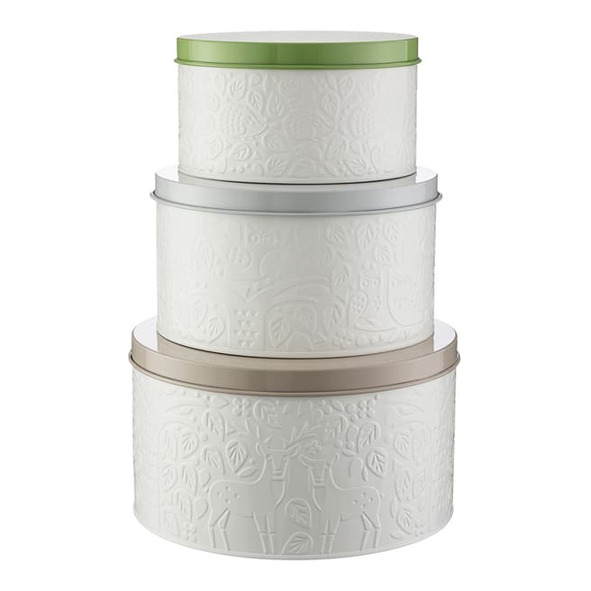 Mason Cash Set of 3 In the Forest Cake Tins