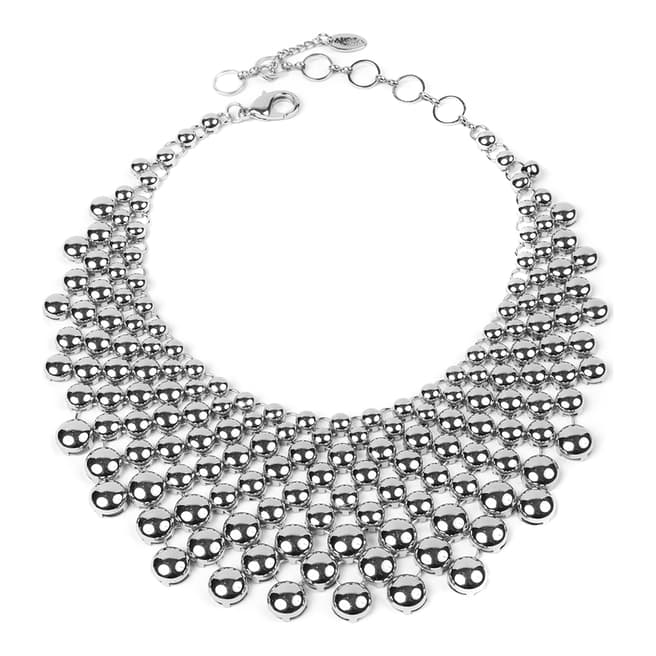 Amrita Singh Silver Collar Necklace