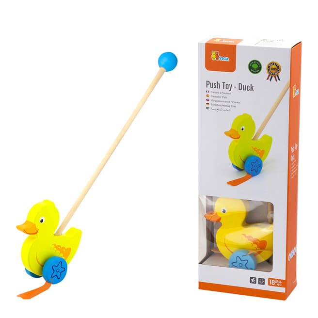 Viga Toys Duck Push Toy