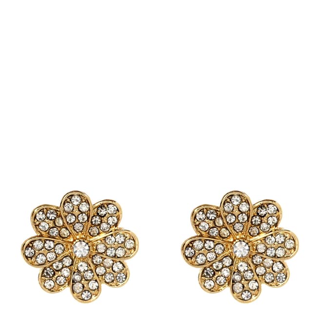 Amrita Singh Gold Athena Floral Stud Earrings