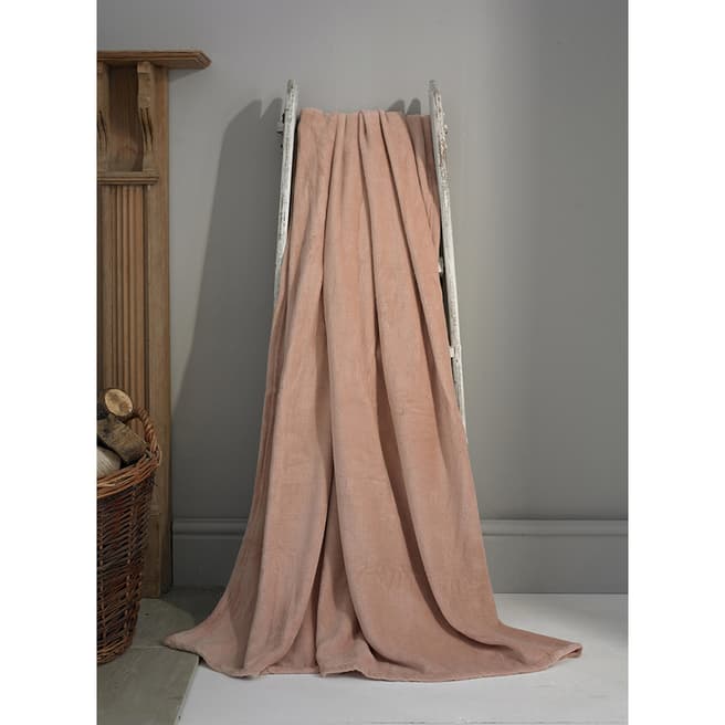 Deyongs Pink Snuggle Touch Throw 200x240cm