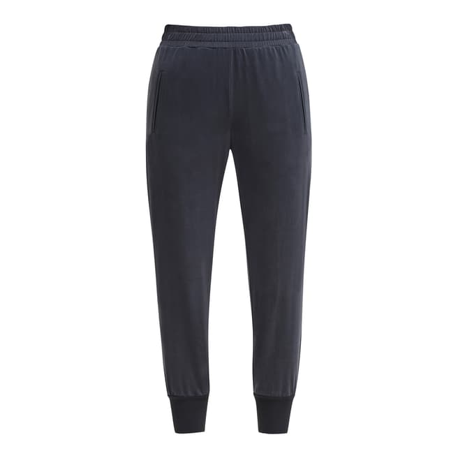 French Connection Washed Black Cupro Joggers