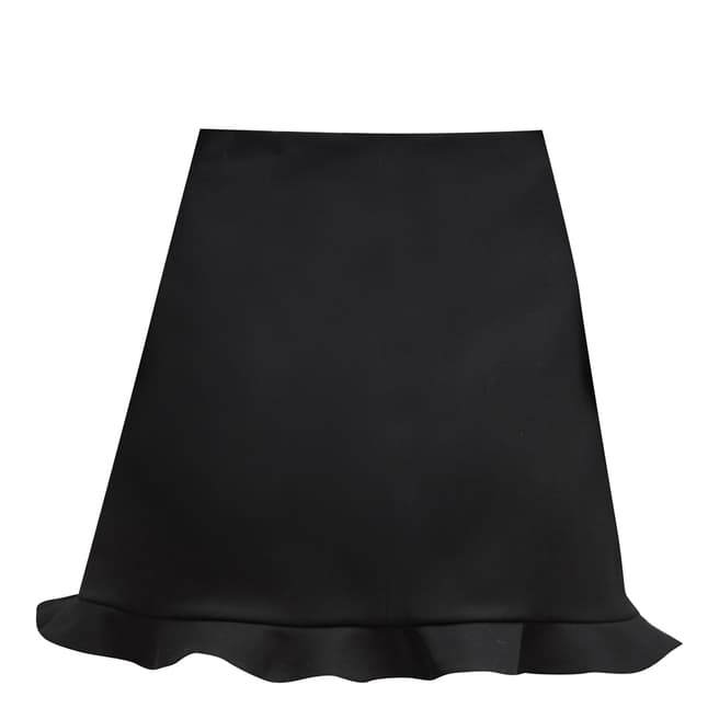 French Connection Black Sundae Suiting Mini Skirt