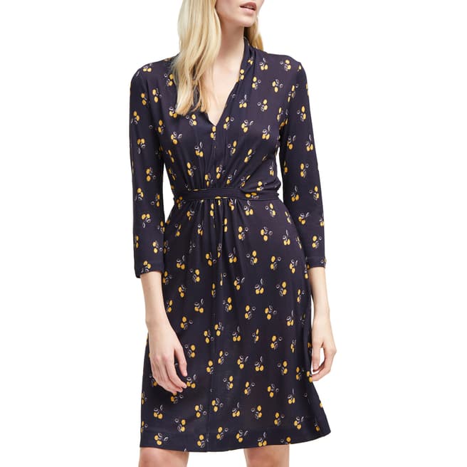 French Connection Navy Aventine Jersey Dress