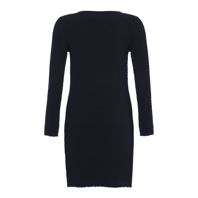 French Connection Navy Relie Knit Tunic