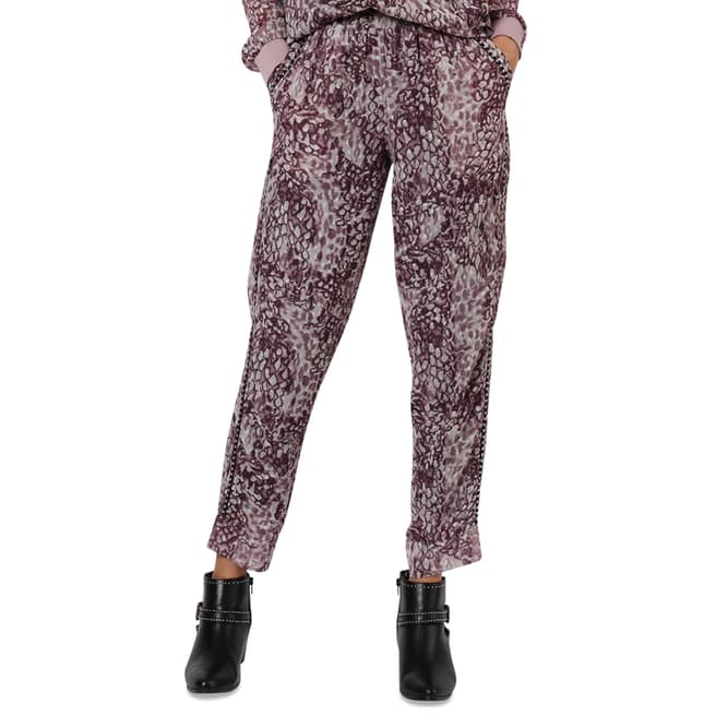 Religion Whirl Print Aspect Trousers