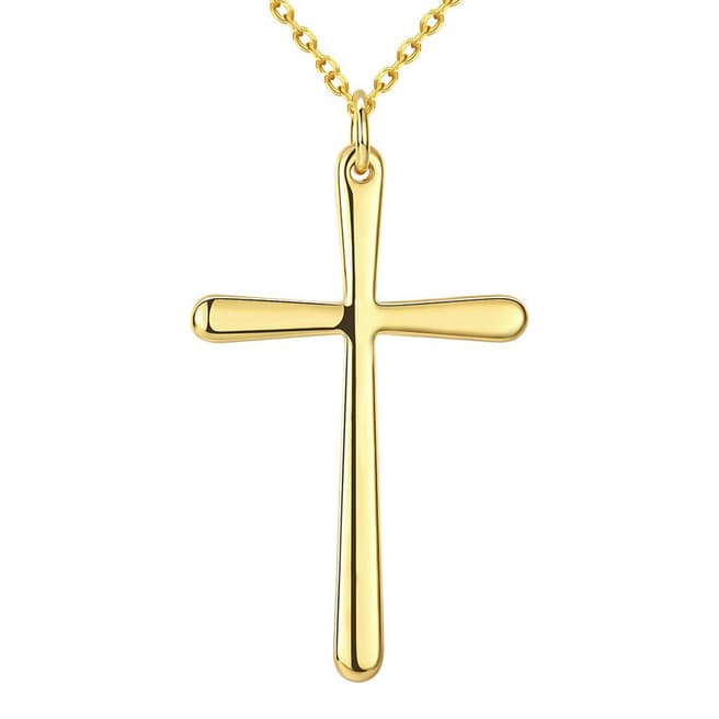 Ma Petite Amie Gold Cross Necklace