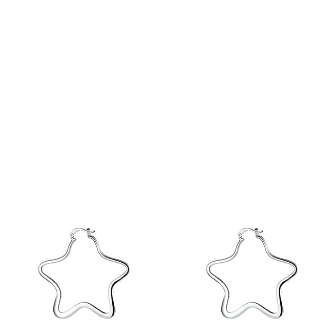 Ma Petite Amie Silver Star Stud Earrings