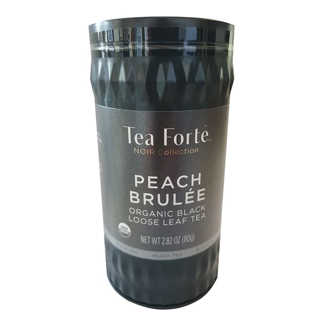 Tea Forte Peach Brulee Loose Tea Canister