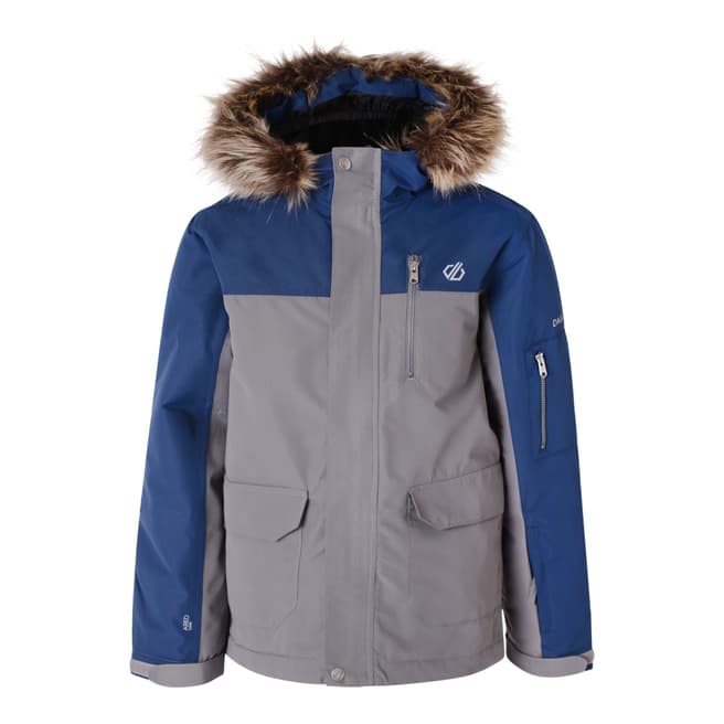 Dare2B Grey/Blue Furtive Ski Jacket
