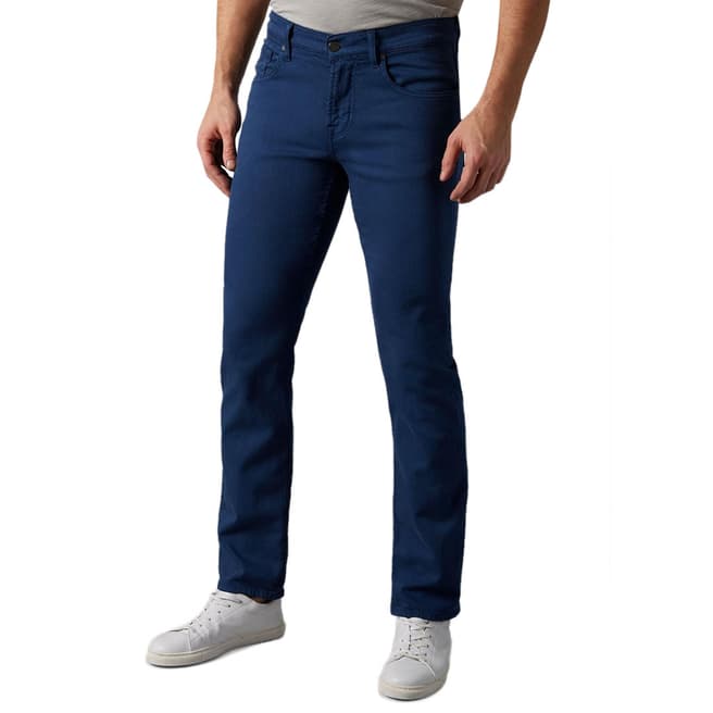 7 For All Mankind Blue Luxe Slimmy Chinos