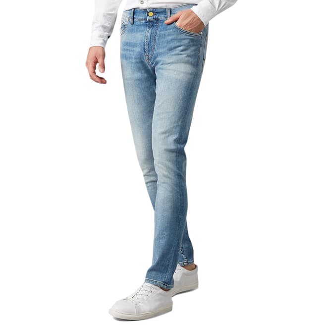 7 For All Mankind Light Blue Special Edition Ronnie Jeans