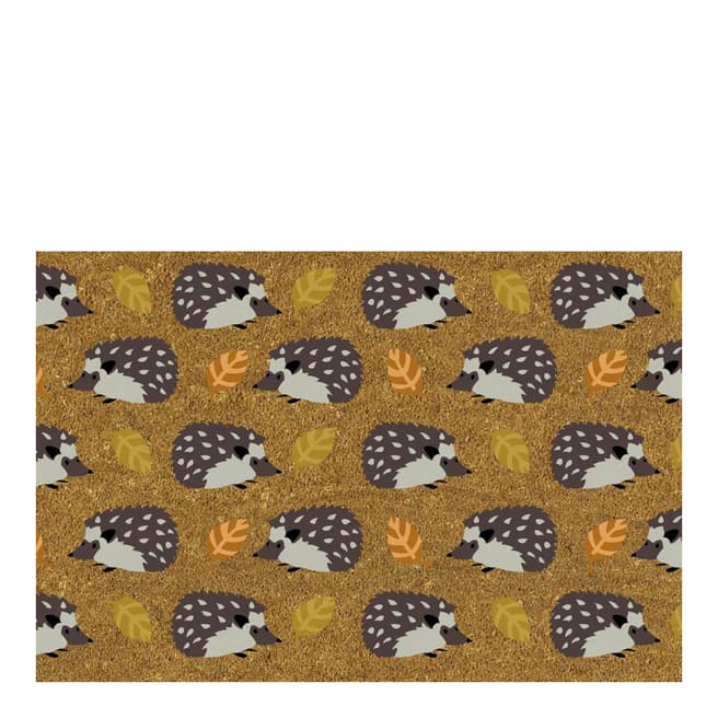 Artsy Doormats Autumn Hedgehog Doormat