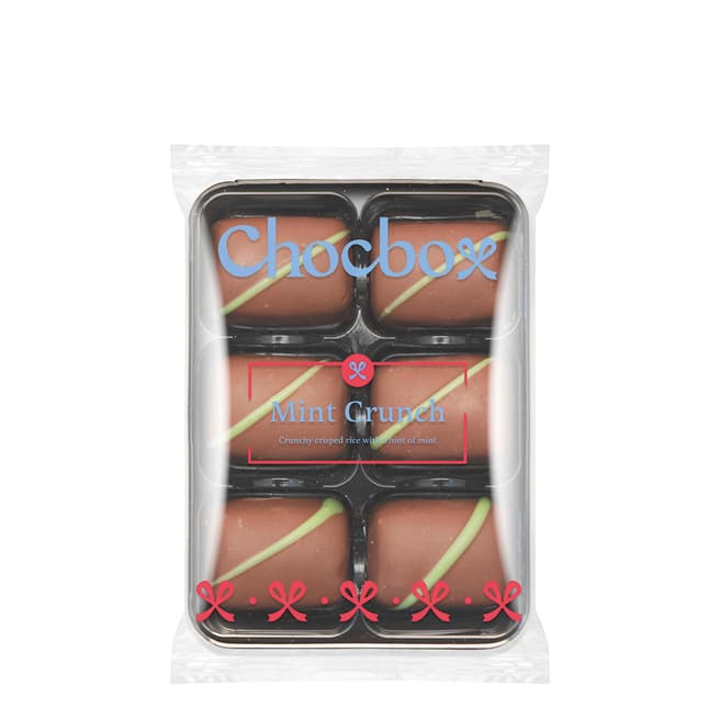 Choc Box Bundle of 6- 6 Piece Dark Chocolate Mint Crunch
