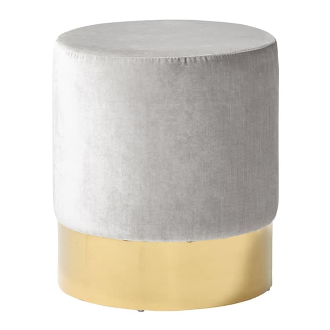 Serene Elle Grey with Gold Stool