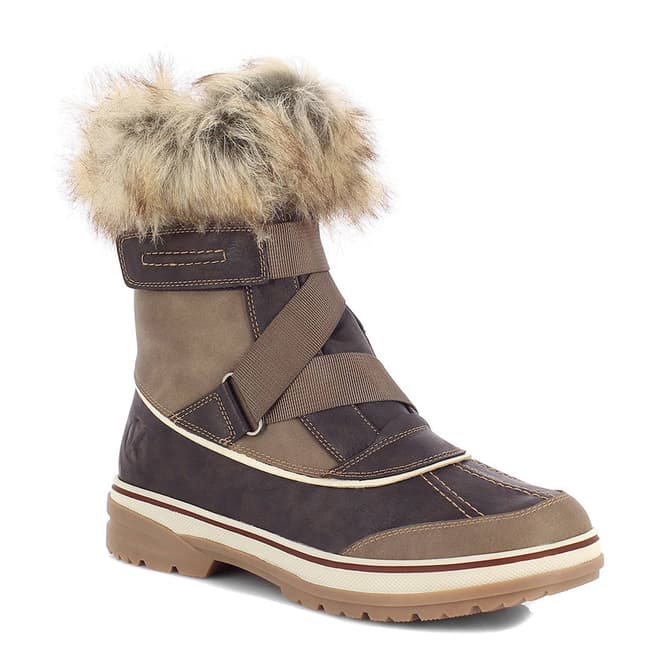 Kimberfeel Brown Louna Snow Boots