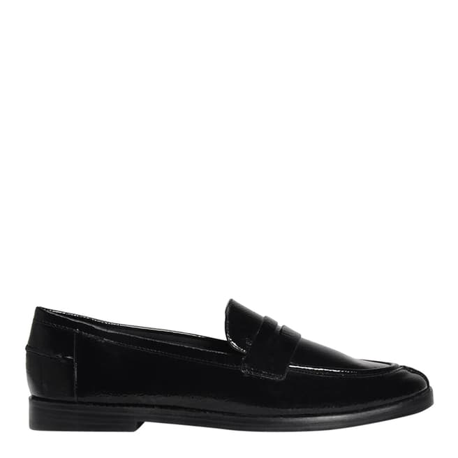 Charles & Keith Black Classic Penny Loafers