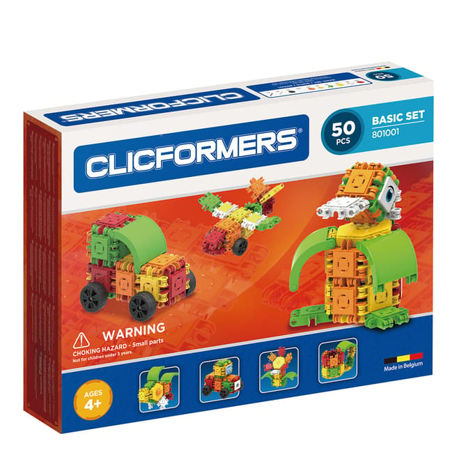 Magformers Clicformers Basic Set 50 Pieces