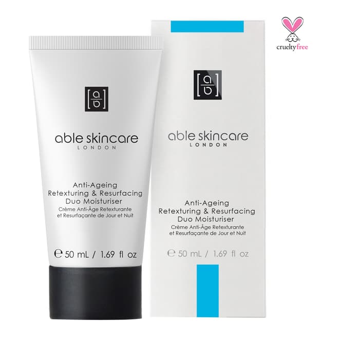 Able Skincare Prestige Anti-Ageing Retexturing and Resurfacing Duo moisturiser