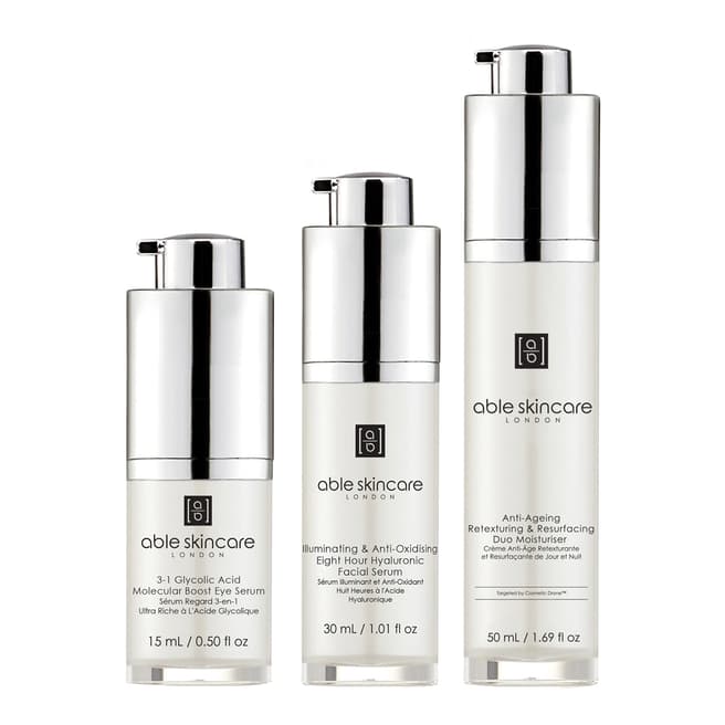 Able Skincare Set 3-Phase Programme Day & Night