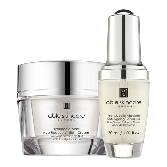 Able Skincare Night Recovery Complex 2 Piece Set