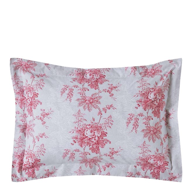 Cabbages & Roses Charlotte Pair of Oxford Pillowcases, Plaster