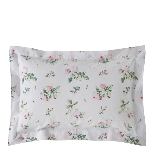 Cabbages & Roses Clementine Pair of Oxford Pillowcases, Pink
