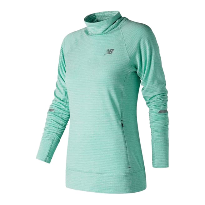 New Balance Performance Turquoise NB Heat Pullover