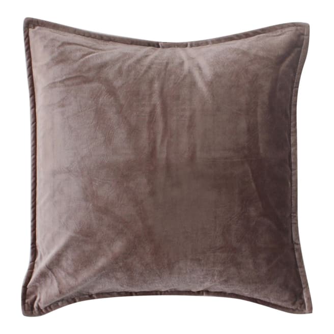Biggie Best Mocha Velvet Cushion 50x50cm