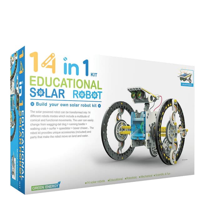 Construct & Create 14 in 1 Solar Robot Kit